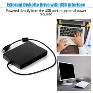 👉 Floppy disk drive zwart USB External Portable 3.5 inch Interface Plug and Play Low Noise for PC Laptop Black