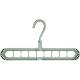 👉 Hanger grijs Multifunctional nine-hole gray