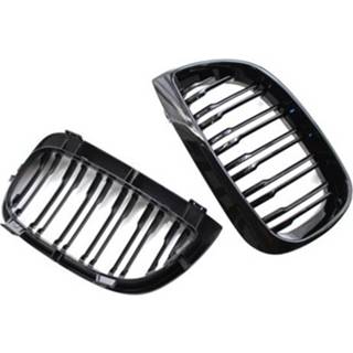 👉 Grille Pair Front Grills Replacement for BMW 1 Series E81 E87 2004-2007 Car Styling Racing
