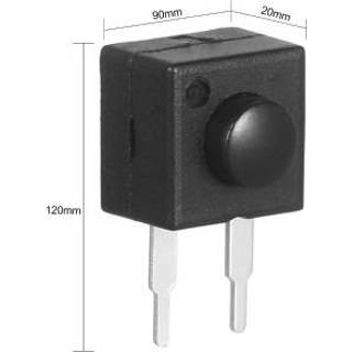 👉 Zaklamp 50PCS Rechargeable Flashlight Switch 4mm Push Button Micro Power DIY Electronic Projects for Electric Torch