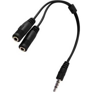👉 Audiokabel 3.5mm 2-in-1 Audio Cable High Fidelity Adapter Male to Female Splitter for Phone Tablet Laptop 20cm