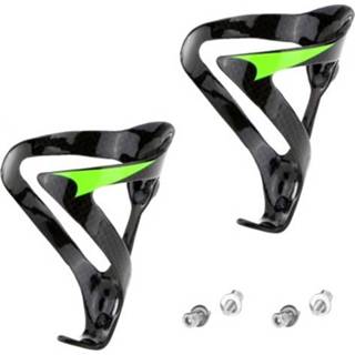 👉 Bike carbon fiber 2pcs Full Super Light Bicycle Glossy Water Bottle Holder Cage