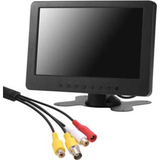 👉 Monitor S701 7 inch TFT LCD Screen 16:9 1024 * 600 BNC AV Video Audio for PC Security VCD DVD EU Plug