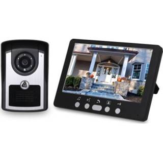 👉 Monitor 7 inch HD Camera Video Door Phone Doorbell Intercom System