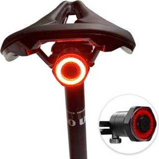 👉 Bike Smart Tail Light Back Brake Waterproof USB Rechargeable Safety Taillight Rear Bicycle Flashlight