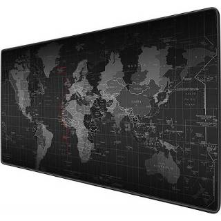 👉 Muismat large Mouse-Pad with World Map Oversized Extended Waterproof Non-slip Keyboard Pad Desk Mat Office Gaming 800*300mm