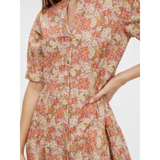 👉 Blousejurk biologisch katoen vrouwen oranje 'Dowa' 5715093790992