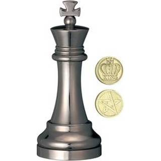 👉 Zwart stuks IQ puzzels Cast Chess Puzzle - King black color 5425004736802