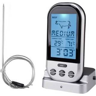 👉 Thermo meter Digital Meat Thermometer Wireless Remote Food