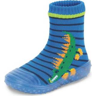 👉 Sokken blauw polyamide babymode jongens Sterntaler Adventure - krokodil 4004701486008