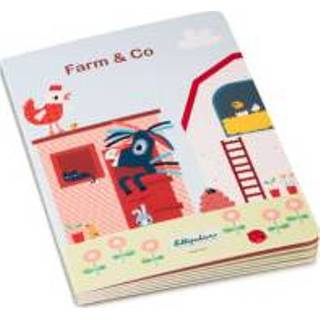 👉 Puzzel boek kleurrijk jongens Lilliputiens FARM & CO, Mijn eerste puzzelboek, 23x17x2 cm 9782930417974