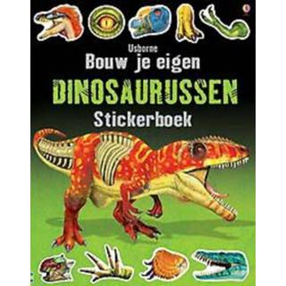 👉 Dinosaurus Bouw je Dinosaurussen eigen stickerboek. Paperback 9781474970006