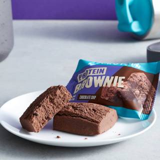 👉 Brownie mannen chocoladebruin Protein - Chocolate 5055936807884 1618563911153