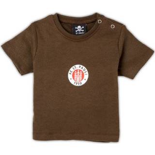 👉 St. Pauli Baby Shirt Logo zwart