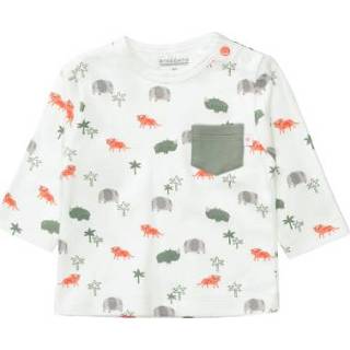 Shirt beige STACCATO T-Shirt neushoorn patroon 4064821334528