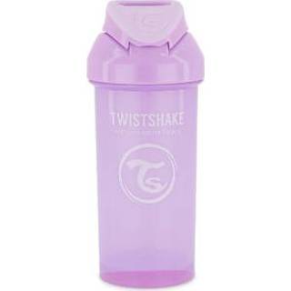 👉 PP meisjes paars pastel TWIST SHAKE rietjesbeker 360 ml in 7350083125910