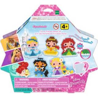 👉 Meisjes kleurrijk Aquabeads Disney prinsessen ster kralen set 5054131316061