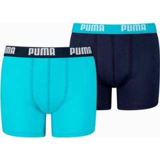 👉 Katoen male blauw Puma basic boxer 2p 2013004023829