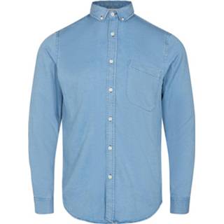 👉 Overhemd XL male blauw Overhemd- Akkonrad Tensel