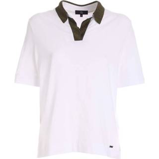 👉 Poloshirt XL vrouwen wit Polo Shirt