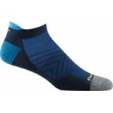 👉 Darn Tough - Run No Show Tab Ultra-Lightweight - Hardloopsokken maat XL, blauw/zwart
