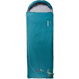👉 Slaapzak blauw synthetische uniseks Grüezi Bag - Biopod Wolle Goas Comfort Links maat 191 cm, 4260595260197