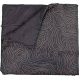 👉 Deken zwart grijs uniseks Stoic - MolganSt. Blanket maat 165cm x 190cm, zwart/grijs 7312599072218
