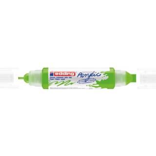 👉 Geelgroen Edding 3D Acrylmarker double liner 4057305028303