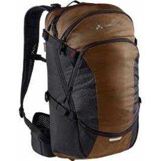 👉 Fietsrugzak zwart bruin uniseks Vaude - Moab Pro 22 II maat l, zwart/bruin 4062218095984