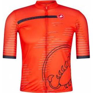 👉 Castelli - Scorpione Jersey - Fietsshirt maat XXL, rood