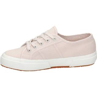 👉 Lage sneakers textiel vrouwen roze Superga Classic 8720251150461