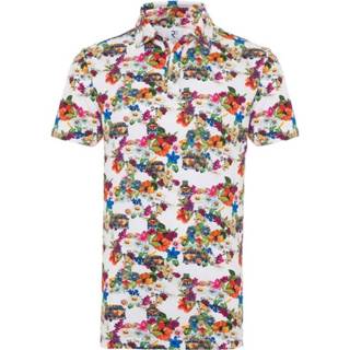 👉 Poloshirt XL male wit Piquet polo shirt - Polo.017-0073