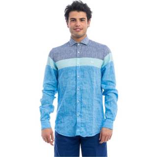 👉 XL male blauw Camicia Narrow FIT