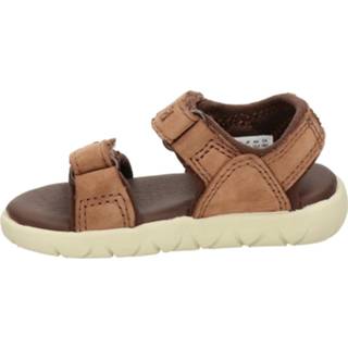 👉 Sandaal nubuck jongens bruin Timberland Nubble sandalen 8720251131620