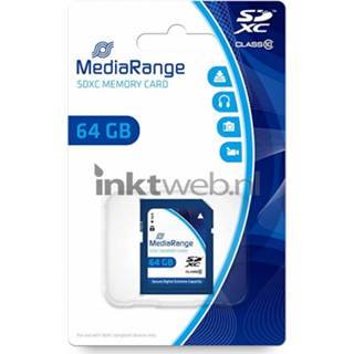 👉 Blauw MediaRange SDXC memory card, Class 10, 64GB 4260283116874