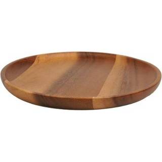 👉 Houten bord, acacia,Ø 20 cm