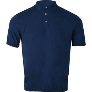 👉 Poloshirt male blauw Polo Shirt