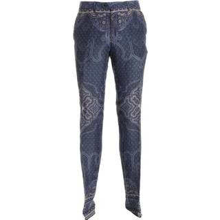👉 Broek male blauw Trousers