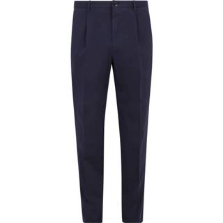 👉 Broek male blauw Carrot trousers