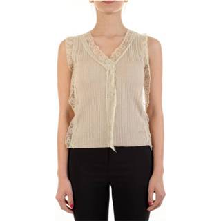 👉 Sleeveless l vrouwen beige M211-Il00 top 1623056383164