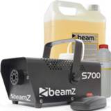 👉 Rookmachine active BeamZ S700 pakket met reinigings- en rookvloeistof - 700W 8720105708824