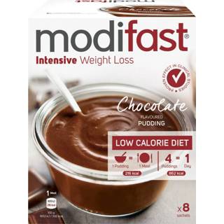 👉 Active Modifast Intensive Pudding Chocolade 8 x 55 gr 5410063037953