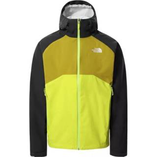 👉 L mannen geel The North Face Stratos allseason heren jas