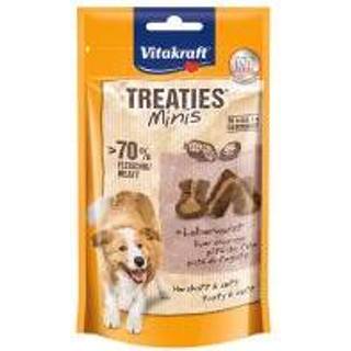 Hondensnack 48g Vitakraft Treaties Bits Mini Leverworst Hondensnacks 4008239340474