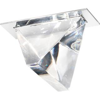👉 Inbouwlamp aluminium glas helder LED Tripla met en