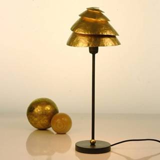 👉 Tafellamp bruin Opmerkelijke SNAIL ONE - bruin-goud