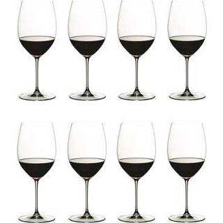 👉 Wijnglas kristalglas transparant Riedel Veritas Cabernet / Merlot Wijnglazen 8 st. - 0,62 L 9006206524259