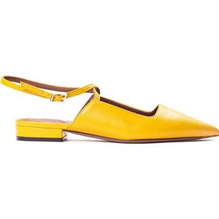 👉 Shoe vrouwen geel Flat shoes