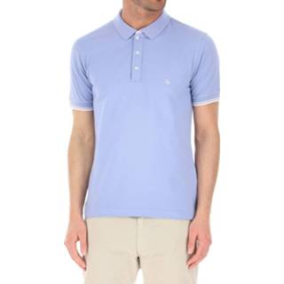 👉 Poloshirt male blauw Polo shirt
