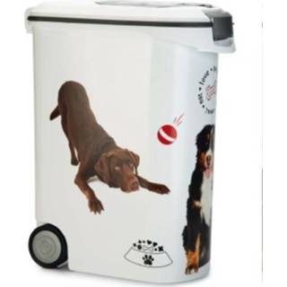 👉 Voedselcontainer wit active Curver Hond 20kg 3253923906189